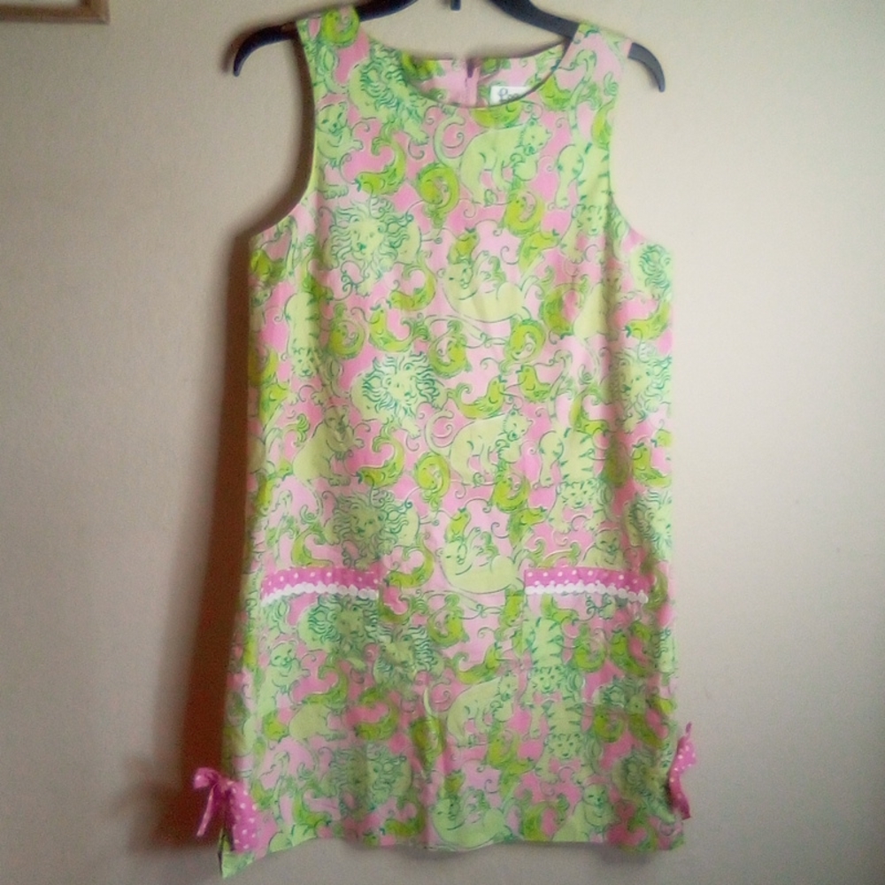 Vtg Lilly Pulitzer White Label Dress